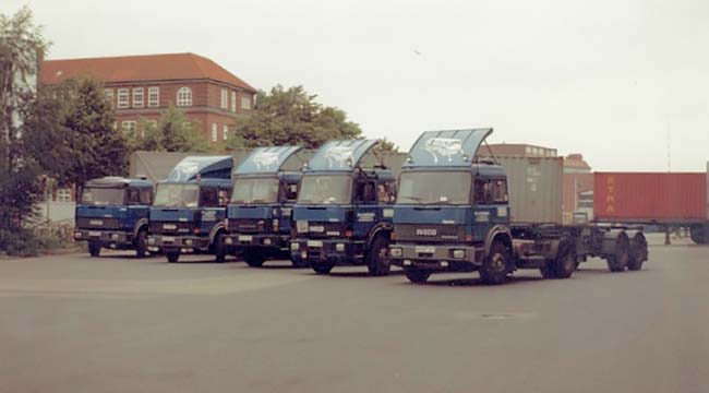 Historische LKW Flotte Beeken